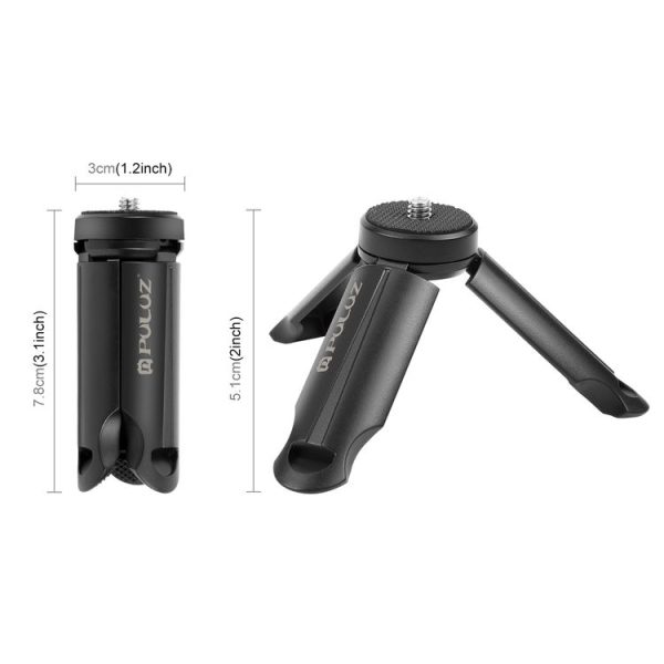 PULUZ Portable Folding Plastic Tripod for Cell Phones - Image 2