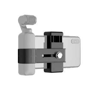 PULUZ Smartphone Fixing Clamp 1 / 4 inch Holder Mount Bracket for DJI OSMO Pocket / Pocket 2