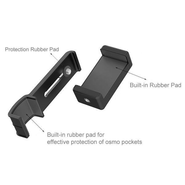 PULUZ Smartphone Fixing Clamp 1 / 4 inch Holder Mount Bracket for DJI OSMO Pocket / Pocket 2 - Image 7