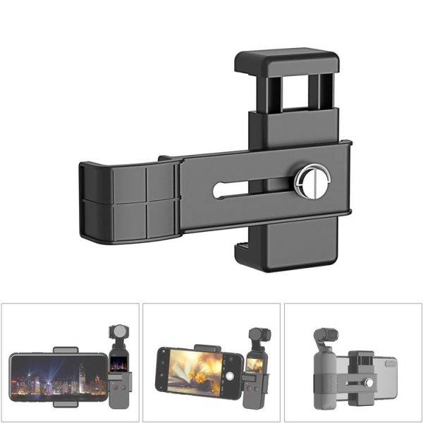 PULUZ Smartphone Fixing Clamp 1 / 4 inch Holder Mount Bracket for DJI OSMO Pocket / Pocket 2 - Image 8