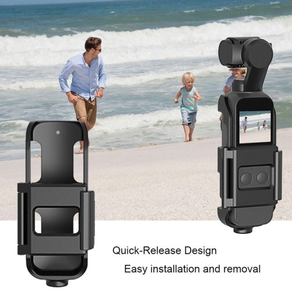 PULUZ Housing Shell Protective Cover Bracket Frame for DJI OSMO Pocket / Pocket 2 - Image 6