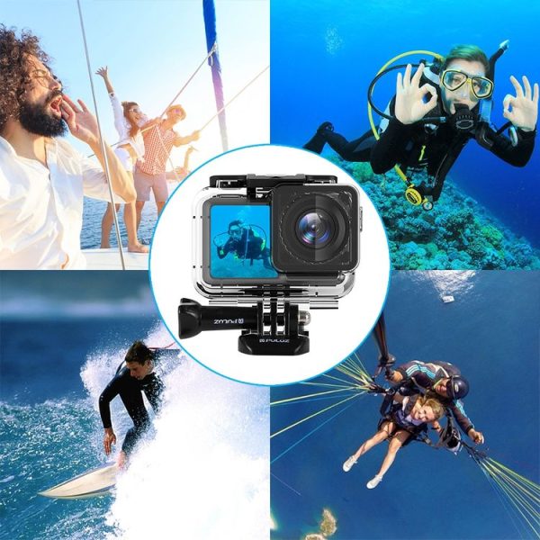 PULUZ 61m Underwater Waterproof Housing Diving Case for DJI Osmo Action, with Buckle Basic Mount & Screw - Image 11