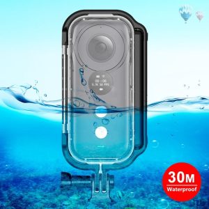 PULUZ 30m Underwater Waterproof Housing Protective Case for Insta360 ONE X, with Buckle Basic Mount & Screw