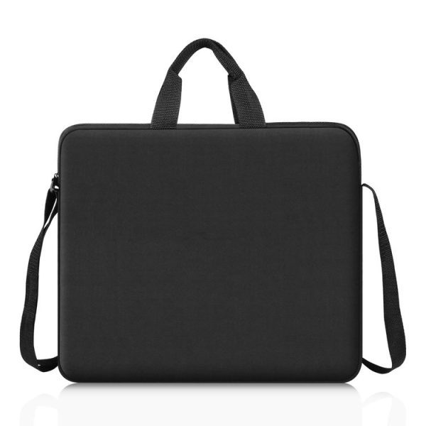 PULUZ 14 inch Ring LED Lights Portable Zipper Storage Bag Shoulder Handbags, Size: 43cm x 38cm x 3cm (Black) - Image 3