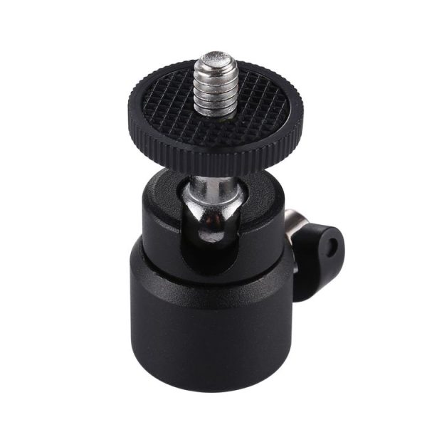 PULUZ 1 / 4 inch Screw Metal Tripod Ball Head Adapter with Lock