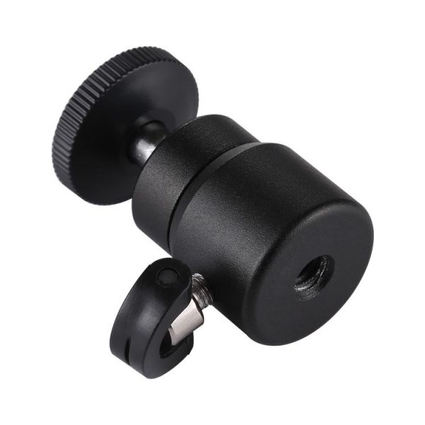 PULUZ 1 / 4 inch Screw Metal Tripod Ball Head Adapter with Lock - Image 3