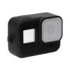 PULUZ Silicone Protective Case Cover with Wrist Strap for GoPro HERO8 Black (Black) - Image 2