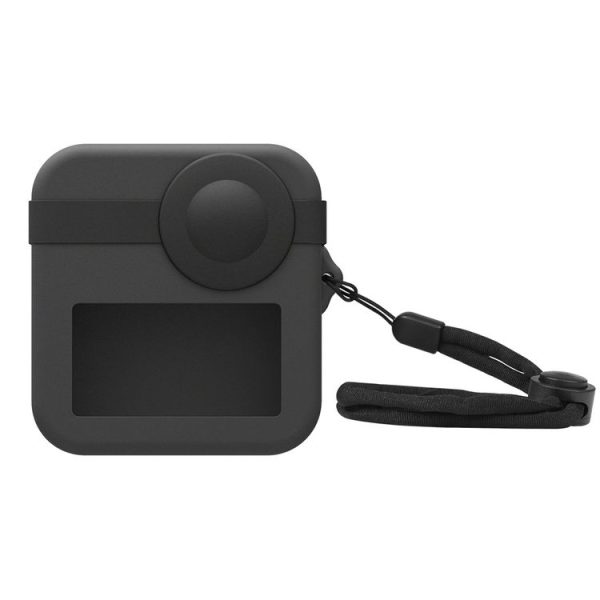 PULUZ for GoPro Max Dual Lens Caps Case + Body Silicone Protective Case (Black) - Image 2