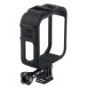 PULUZ ABS Plastic Shockproof Side Frame Mount Protective Case with Base & Long Screw for GoPro Max (Black) - Image 3