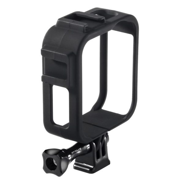 PULUZ ABS Plastic Shockproof Side Frame Mount Protective Case with Base & Long Screw for GoPro Max (Black) - Image 3
