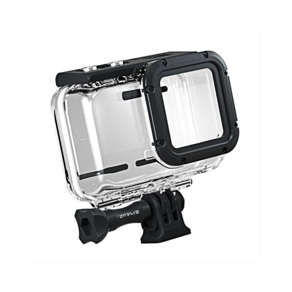 PULUZ 60m Underwater Depth Diving Case Waterproof Camera Housing for Insta360 ONE R 4K Wide-angle Edition (Transparent) - Image 2