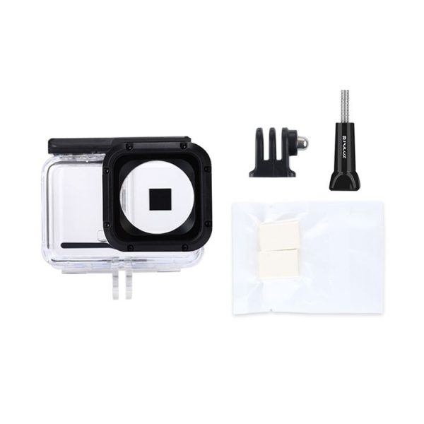 PULUZ 60m Underwater Depth Diving Case Waterproof Camera Housing for Insta360 ONE R 1.0 inch Edition (Transparent) - Image 8