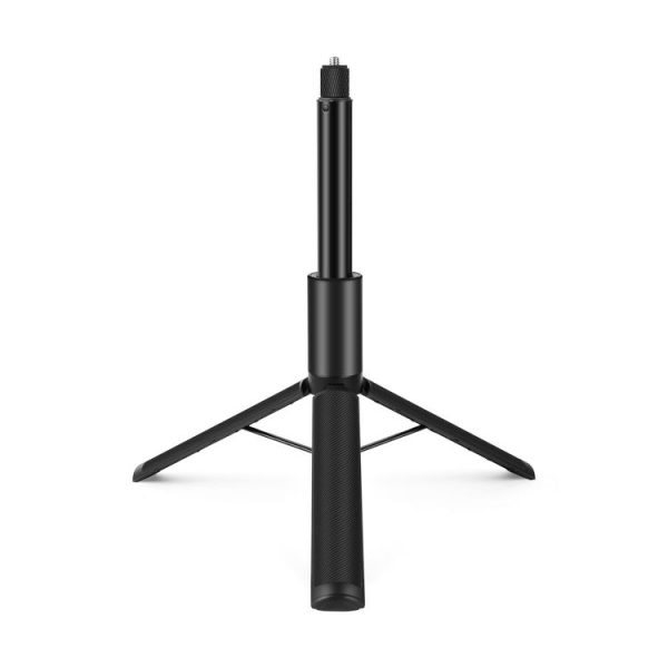 PULUZ 1.22m Retractable Invisible Selfie Stick with Tripod For Insta360 X4 / X3 (Black) - Image 2
