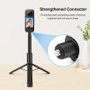 PULUZ 1.22m Retractable Invisible Selfie Stick with Tripod For Insta360 X4 / X3 (Black) - Image 5