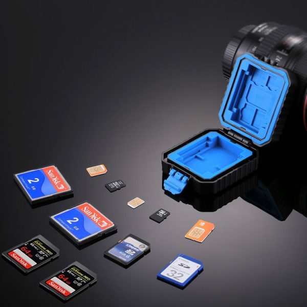 PULUZ 11 in 1 Memory Card Case for 3SIM + 2XQD + 2CF + 2TF + 2SD Card - Image 13