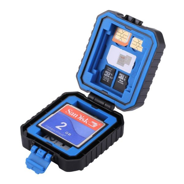 PULUZ 11 in 1 Memory Card Case for 3SIM + 2XQD + 2CF + 2TF + 2SD Card - Image 4
