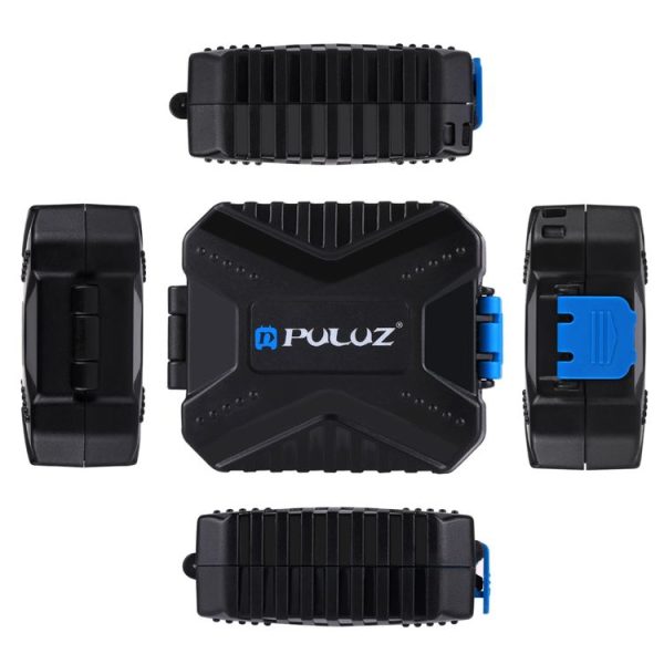 PULUZ 11 in 1 Memory Card Case for 3SIM + 2XQD + 2CF + 2TF + 2SD Card - Image 5