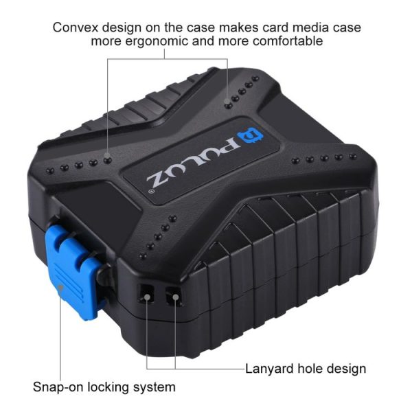 PULUZ 11 in 1 Memory Card Case for 3SIM + 2XQD + 2CF + 2TF + 2SD Card - Image 8