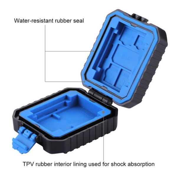 PULUZ 11 in 1 Memory Card Case for 3SIM + 2XQD + 2CF + 2TF + 2SD Card - Image 9