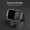 PULUZ Camera Vlog Selfie Flip Screen with Cold Shoe Mount Adapter for Mirrorless Camera (Black) - Image 5