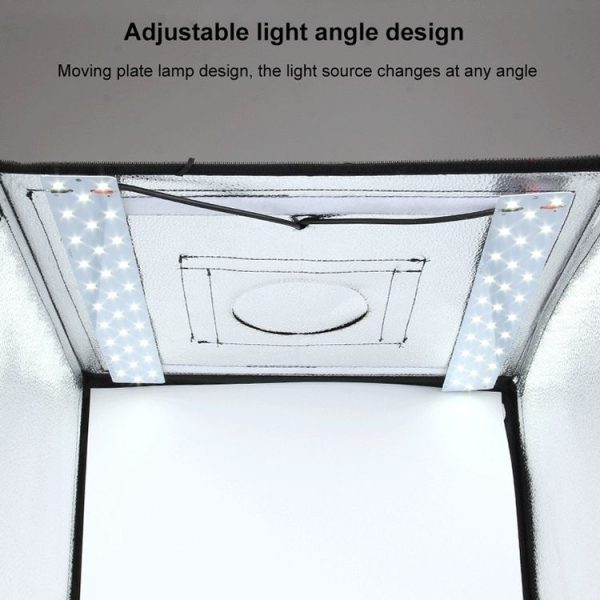 PULUZ 15W 1200LM 32 LEDs SMD 5730 5500K Aluminum Base Light Panel for 40cm Studio Tent - Image 10