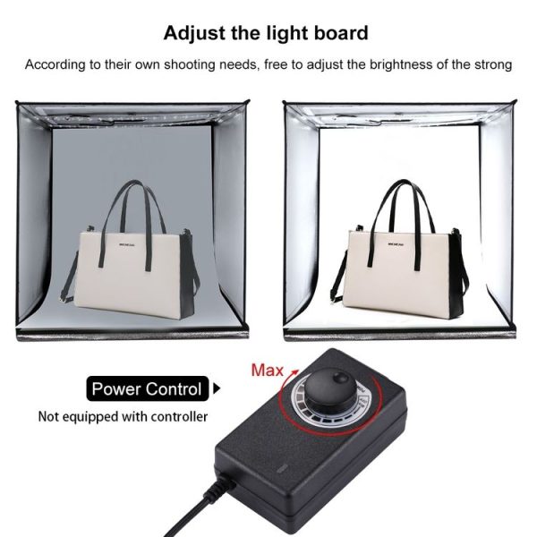 PULUZ 15W 1200LM 32 LEDs SMD 5730 5500K Aluminum Base Light Panel for 40cm Studio Tent - Image 8