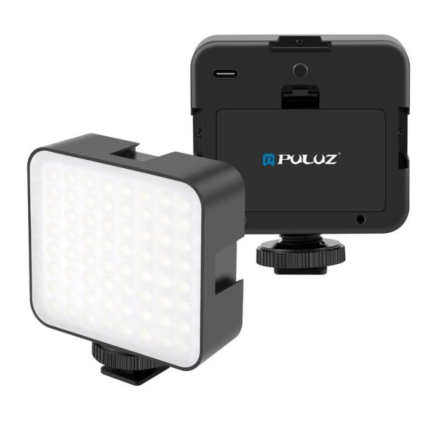 PULUZ 64LED 5W Video Splicing Fill Light for Camera / Video Camcorder (Black)