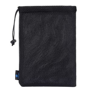 PULUZ Storage Bag with Stay Cord for GoPro, Insta360, DJI and Other Action Cameras Accessories (Black)