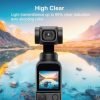 PULUZ 9H 2.5D HD Tempered Glass Lens Protector + Screen Film for DJI OSMO Pocket 2 - Image 5