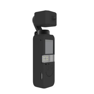 PULUZ 2 in 1 Silicone Cover Case Set for DJI OSMO Pocket 2 (Black)