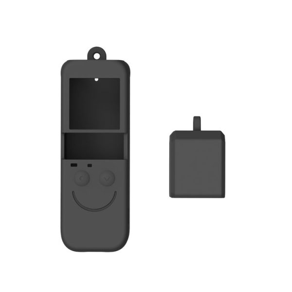 PULUZ 2 in 1 Silicone Cover Case Set for DJI OSMO Pocket 2 (Black) - Image 2
