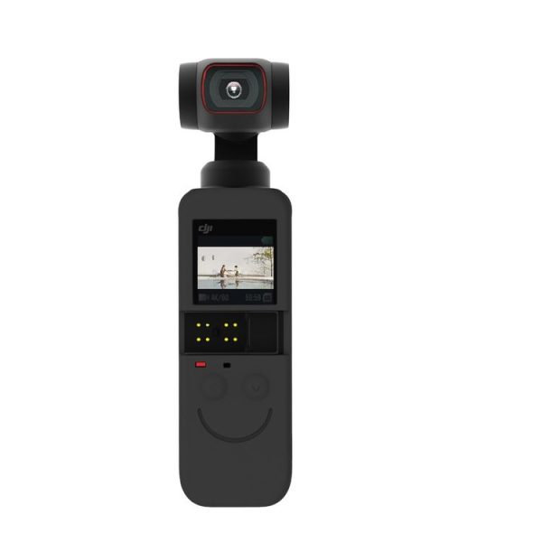 PULUZ 2 in 1 Silicone Cover Case Set for DJI OSMO Pocket 2 (Black) - Image 3