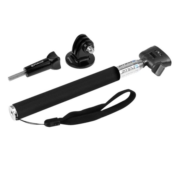 PULUZ Extendable Handheld Selfie Monopod for GoPro, Insta360, DJI and Other Action Cameras, Length: 22.5-80cm - Image 3