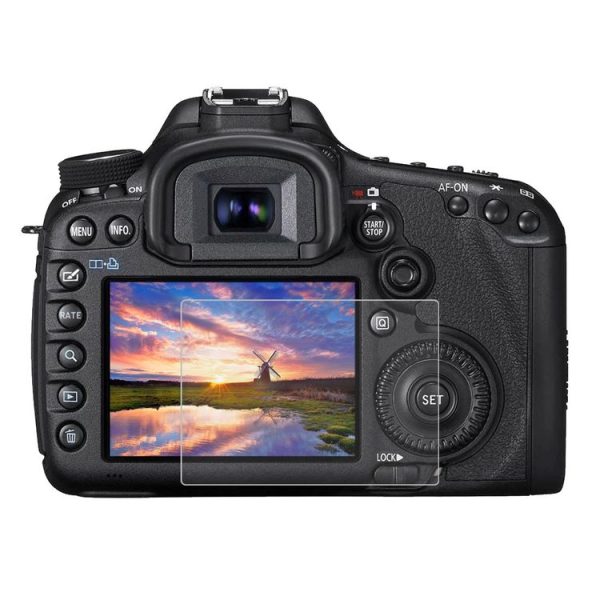 PULUZ 2.5D 9H Tempered Glass Film for Canon 5D Mark III, Compatible with Olympus SH50, Pentax K3 / K3II / 645Z, Sony HX7 / HX9 / HX100 / WX9 / HX30 / HX200 / W670 / W630 / WX100 - Image 2