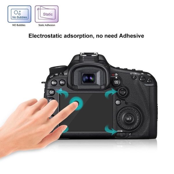 PULUZ 2.5D 9H Tempered Glass Film for Canon 5D Mark III, Compatible with Olympus SH50, Pentax K3 / K3II / 645Z, Sony HX7 / HX9 / HX100 / WX9 / HX30 / HX200 / W670 / W630 / WX100 - Image 8