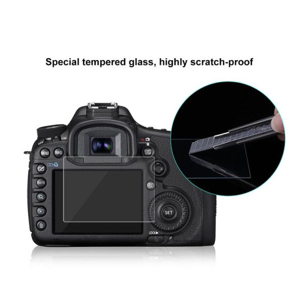 PULUZ 2.5D 9H Tempered Glass Film for Canon 5D Mark III, Compatible with Olympus SH50, Pentax K3 / K3II / 645Z, Sony HX7 / HX9 / HX100 / WX9 / HX30 / HX200 / W670 / W630 / WX100 - Image 9