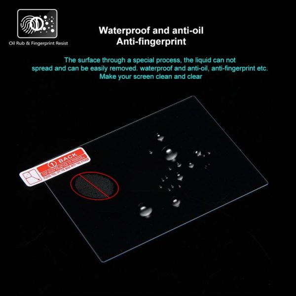PULUZ 2.5D 9H Tempered Glass Film for Canon 6D, Compatible with Sony HX50 / HX60, Olympus TG3 / TG4 / TG5, Nikon AW1 - Image 10