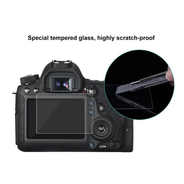 PULUZ 2.5D 9H Tempered Glass Film for Canon 6D, Compatible with Sony HX50 / HX60, Olympus TG3 / TG4 / TG5, Nikon AW1 - Image 9