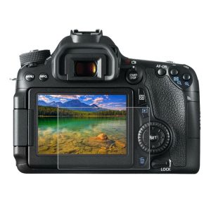 PULUZ 2.5D 9H Tempered Glass Film for Canon 650D, Compatible with 80D / 70D / 77D (9000D) / 800D (X9I) / 700D (X7I) / 750D (X8I) / 760D (8000D) / XC10 / XC15 / 7D2, Pentax Q1 / K-S1 / Q10 / Q7, Panasonic ZS35, Nikon V1