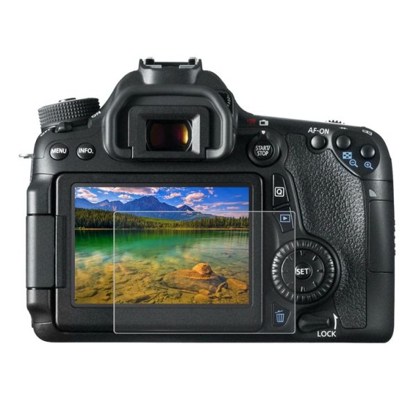PULUZ 2.5D 9H Tempered Glass Film for Canon 650D, Compatible with 80D / 70D / 77D (9000D) / 800D (X9I) / 700D (X7I) / 750D (X8I) / 760D (8000D) / XC10 / XC15 / 7D2, Pentax Q1 / K-S1 / Q10 / Q7, Panasonic ZS35, Nikon V1