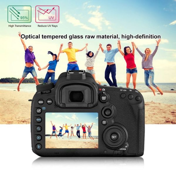 PULUZ 2.5D 9H Tempered Glass Film for Canon EOS 7D Mark II - Image 11