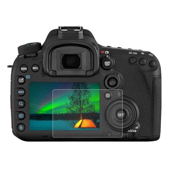 PULUZ 2.5D 9H Tempered Glass Film for Canon EOS 7D Mark II - Image 2