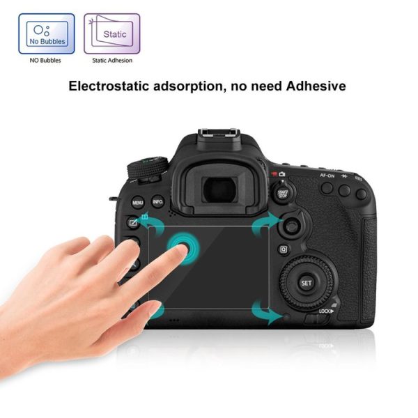 PULUZ 2.5D 9H Tempered Glass Film for Canon EOS 7D Mark II - Image 8
