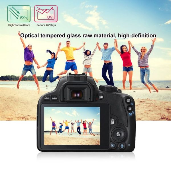 PULUZ 2.5D 9H Tempered Glass Film for Canon 100D, Compatible with Canon 100D / M3 / G1X2 - Image 11