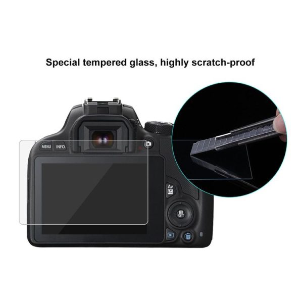 PULUZ 2.5D 9H Tempered Glass Film for Canon 100D, Compatible with Canon 100D / M3 / G1X2 - Image 9