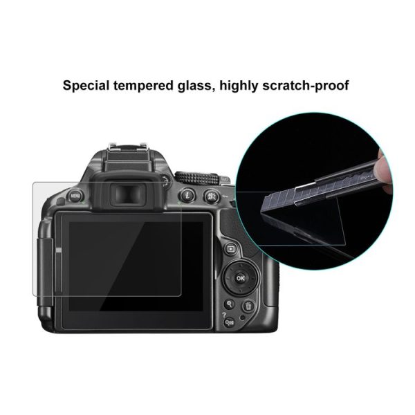 PULUZ 2.5D 9H Tempered Glass Film for Nikon D5300, Compatible with Nikon D5300 / D5500 / D5600, Pentax K-1 / K-1markii - Image 9