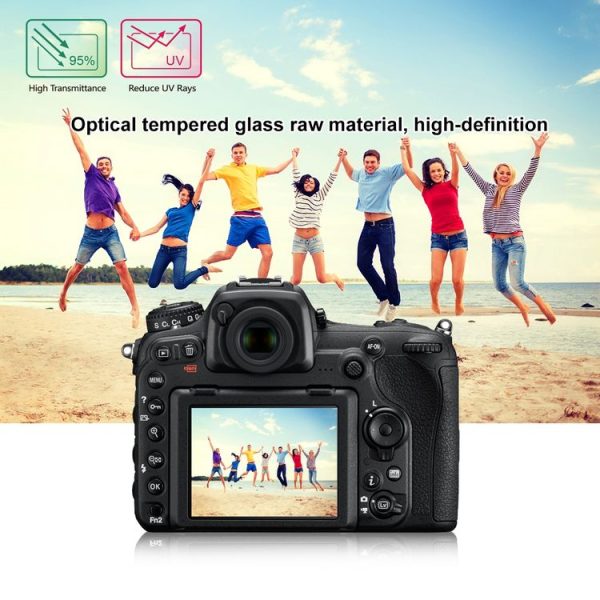 PULUZ 2.5D 9H Tempered Glass Film for Nikon D7100, Compatible with Nikon D5 / D500 / D7100 / D610 / D600 / D750 / D810 / D800 / D800E / D850 / D4S / D5200 / D5100 / P530 / P510, Fujifilm HS33 / HS35 / GFX50S / S1700 / S1770 / S2900 / S2950 / S4000 / HS20 / HS22 / SX420IS / 530HS / 410IS / 430IS / 420IS - Image 11