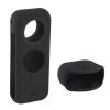 PULUZ Full Body Dust-proof Silicone Protective Case for Insta360 ONE X2 (Black) - Image 8