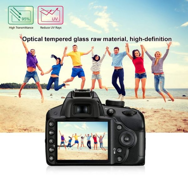 PULUZ 2.5D 9H Tempered Glass Film for Nikon D3200, Compatible with D3100 / D3300 / D3400 / AW130S / W300, Canon SX410 / SX400 / SX430 / SX510 / SX500 / SX530 / SX170, Pentax K50 / K30 / K5 / K7 / K-01 / Samsung WB10 - Image 11