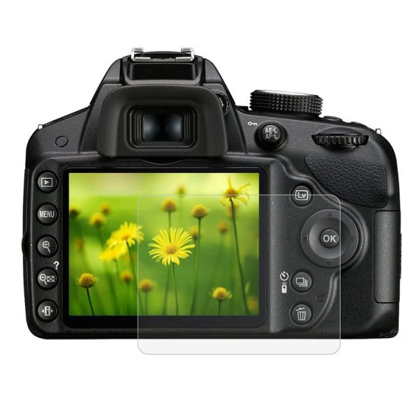 PULUZ 2.5D 9H Tempered Glass Film for Nikon D3200, Compatible with D3100 / D3300 / D3400 / AW130S / W300, Canon SX410 / SX400 / SX430 / SX510 / SX500 / SX530 / SX170, Pentax K50 / K30 / K5 / K7 / K-01 / Samsung WB10 - Image 2